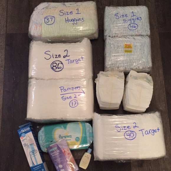 target pampers size 1